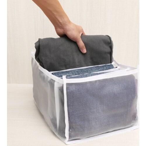 Pants T-Shirt Storage Box Closet Organizer for clothes Storage Boxs Washable Foldable Organizer Drawers