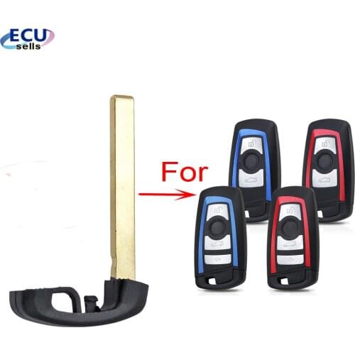 Small Key For BMW 1 3 5 6 7 Series X3 X4 F30 F10 E46 E90 E60 E39 Remote Smart Card Replacement Blade Emergency Key