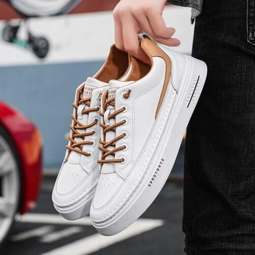 Fashion Shoes Men 2021 Leather Casual Shoes Classic Mens Leather Shoes Flat Mens Shoes Slip On Male Sneakers Men Dress Shoes