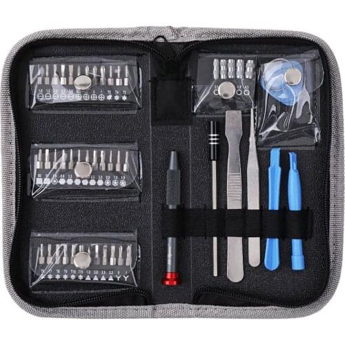 Mobile Phone Repair kit Cross Flower Pattern Triangular Precision Screwdriver Set 49pcs Repair Kits для ремонта телефонов