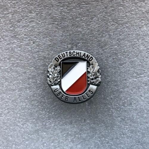 German CREST BADGE Brooch