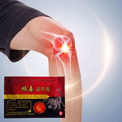 Wholesale Chinese Medicine Joint Pain Analgesic Plaster Scorpion Venom Body Neck Back Massage Care Pain Relief Patch Balm