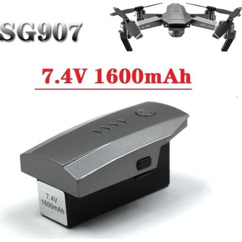 Original 7.4V 1600mAh Drones Battery For SG907 SG-907 5G GPS Smart Anti-Shake RC Quadcopter Spare Parts for sg907 battery