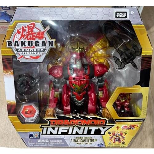 Takara Tomy Bakuganes Ultra Armored Alliance Dragon Dx Exclusive Infinity Battle Brawlers Set Burst Ball Deformed Toy Kids Gift