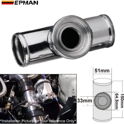 UNIVERSAL 51MM 2" TURBO ALUMINUM FLANGE PIPE TUBE SSQV SQV BOV BLOW OFF VALVE TK-BOV01FP51