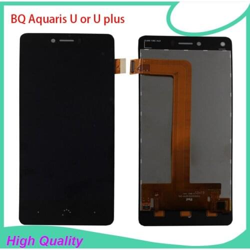 For BQ Aquaris U / U lite /U plus LCD Display Touch Screen Digitizer Assembly Mobile Phone LCD Free Tools