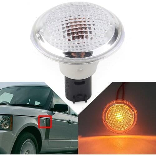 1Pcs Amber Car Side Marker Light Repeater Lamp For Range Rover 2003 2004 2005 2006 2007 2008 2009 2010 2011 2012 XGB500020
