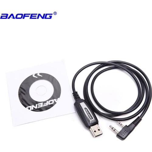 Baofeng USB programming cable for two way radio UV-5R UV-6R UV-82 BF-F8 GT-3TP BF-888S RT-5R walkie talkie USB program cable