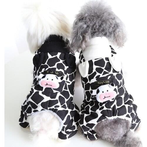 Winter Dog Jumpsuit Puppy Costume Apparel Yorkshire Yorkies Maltese Pomeranian Shih Tzu Poodle Bichon Clothing Dog Coat Outfit S