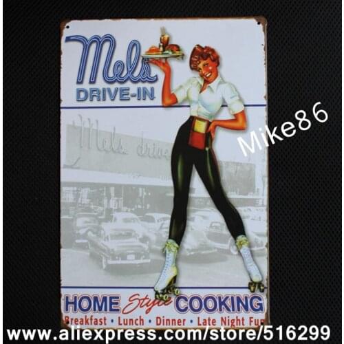 [ Mike86 ] Home Style Cooking Metal Poster Gift PUB Wall art Painting Bar Decor Plaque AA-139 Mix order 20*30 CM