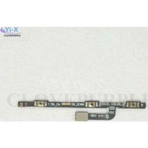Wholesale Price 50PCS/Lot Power & Volume Side Key Buttons Flex Cable For Asus Zenfone 3 ZE552KL