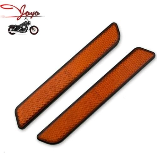 Free Shipping Motorcycle Fork Leg Reflector For Harley Sportster 883/1200 Dyna Touring Electra Glide Sofitail V-Rod