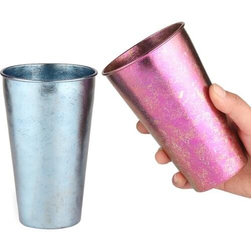 Pure Titanium Beer Steins Outdoor Lightweight Titanium Cup Household Juice Cup 480Ml Portable Bottle Ta8721