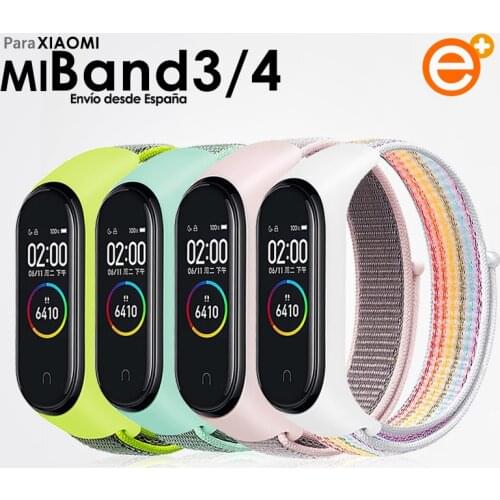 Strap Xiaomi Mi Band 4 Bracelet Strap Silicone Replacement Smart Watch Accessory Sports Fashion Band Bracelet Replacement Soft Waterproof and Adjustable