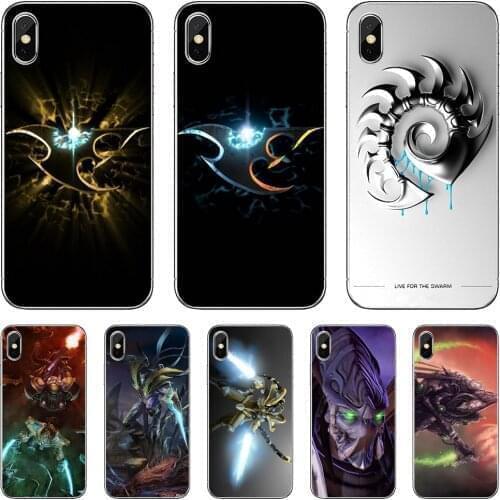 For Samsung Galaxy A12 A31 A41 A51 A71 A20e A21s M30 A10 A30 A40 A50 A60 A70 Silicone Case Protoss-StarCrafts-ArtStation-Logo