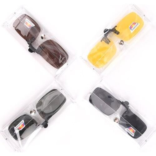 One Piece Sunglasses Polarized Clip For Myopia Short Sight Men And Women Driving