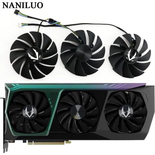 Graphics card fan GA92S2U 4Pin Cooler Fan Replacement RTX3080 For ZOTAC GeForce RTX 3070 3080 Ti 3090 AMP Holo