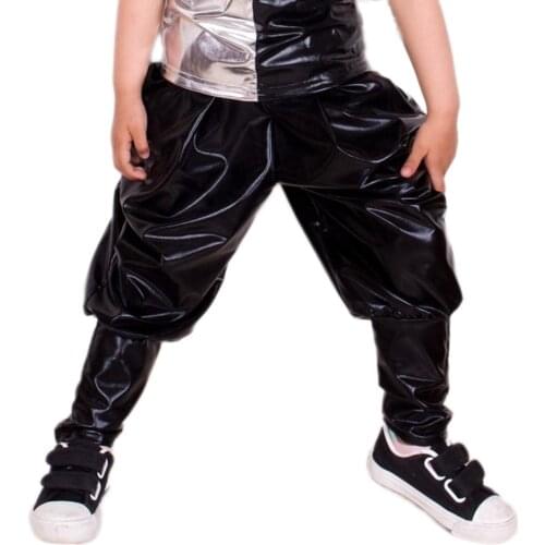 2018 Fashion Kids Harem Hip Hop Dance Pants Childrens Clothing Sweatpant Performance Costumes Baby sports baggy skinny trousers