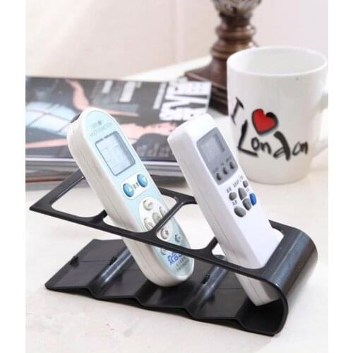 1PC Random Color 4 Frame TV/DVD Step Remote Control Storage Mobile Phone Holder Stand Organiser Home Accessories OK 0252