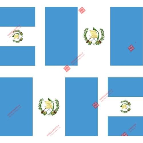 4 X Aufkleber Auto Sticker Tuning Motorrad Autoaufkleber Fahne Guatemala Personalized Laptop RV Wall Stickers Office Suppliesr