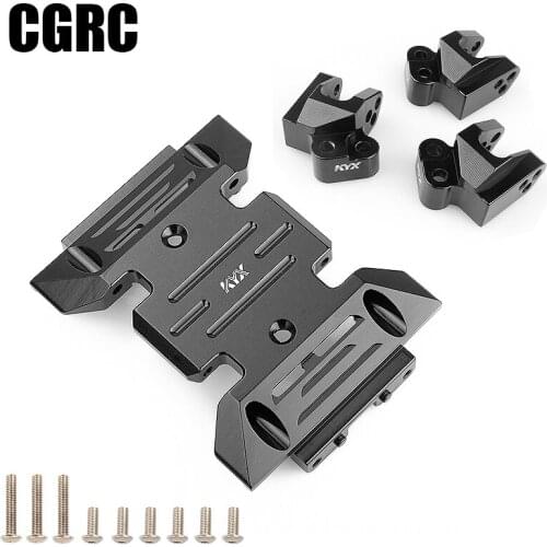 Aluminum Alloy CNC Chassis with Pull Code 1 Set For 1/10 RC Crawler car AXIAL SCX10 III AX103007