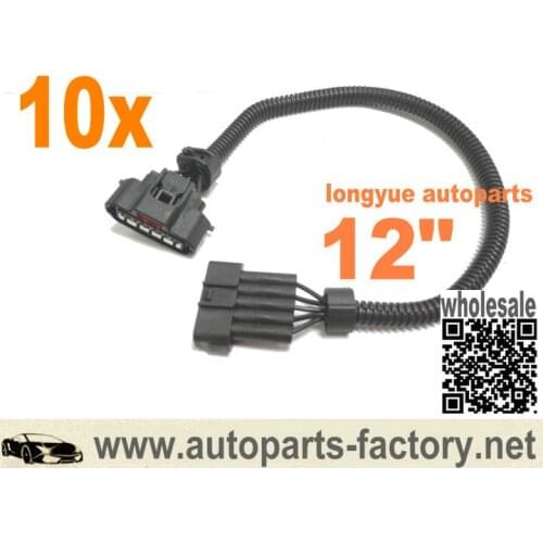 Longyue 10pcs MAF Sensor Extension Harness - DENSO MAF Sensor