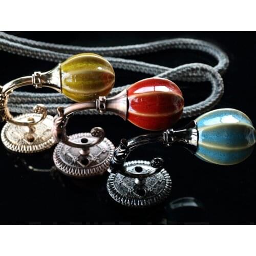 Metal Buckle Curtain Wall Hooks Creative Fashion Curtain Accessories Wall Alloy Hook for Curtains Tieback Home Decorative