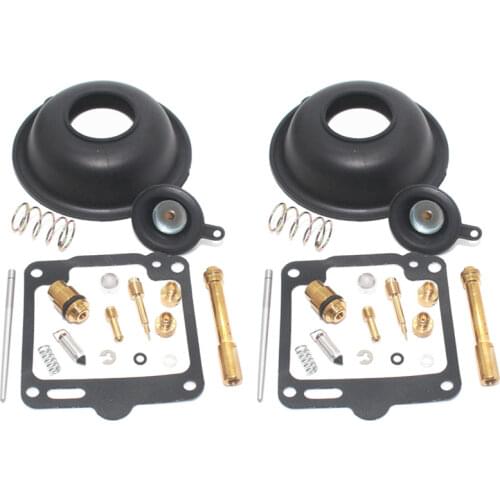 2set motorcycle carburetor repair kit for XV750 Virago XV 750 1988-1997 Plunger diaphragm parts