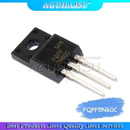 10PCS FQPF5N60C 5N60C TO-220 5N60 TO220 MOS FET tr new original