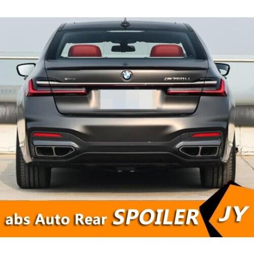 For BMW G12 G11 Spoiler 2016-2020 BMW 7 series 730li 740li 750M 760 pk spoiler ABS Material Car Rear Wing Rear Spoiler