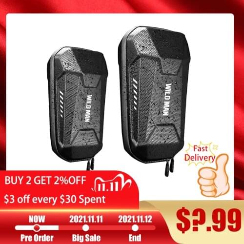Universal Electric Scooter Head Handle Bag EVA Hard Shell Bag Electric Scooter Bag for Xiaomi M365 ES1 ES2 ES3 ES4 Bicycle bag