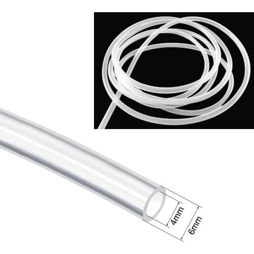 1m/3m/5m Aquarium Oxygen Pump Hose Air Bubble Stone Professiona Aquarium Fish Tank Pond Pump Tube 4*6mm Soft Silicone