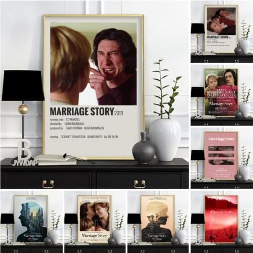 2019 Reying Movie Marriage Story Posters And Prints Pictures On The Wall Canvas Painting Art Decoration Bedroom Home Decor