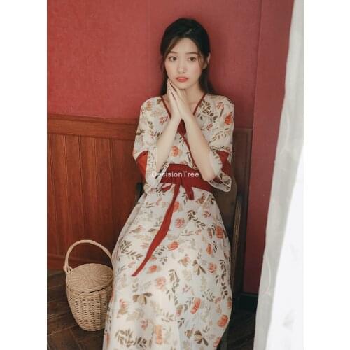 2021 oriental lady sexy costumes japanese kimono yukata dress satin silk sleepwear woman kimono dress women elegant party dress