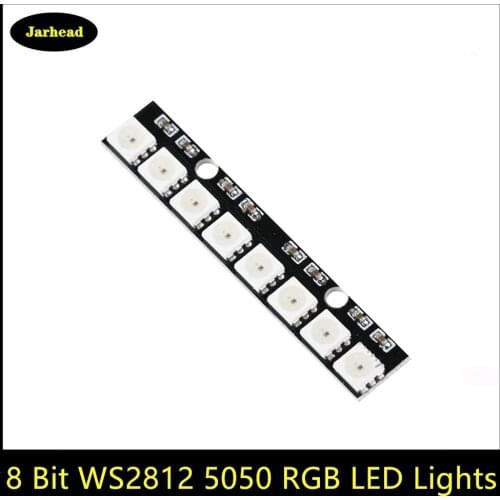 8 Bit WS2812 5050 RGB LED Lights Built-In Full Color-Driven Development board 8 Bits