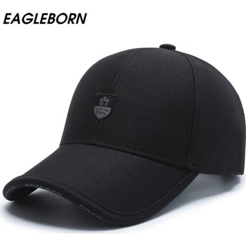 New Middle-aged Elderly Baseball Cap Men Casual Classic Sandwich Baseball Cap Dad Hat Fashion Sun Hat High Quality Caps for Men