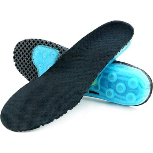 1Pair Men Women Breathable Sports Insoles Elastic Training Soft Insoles ASD88