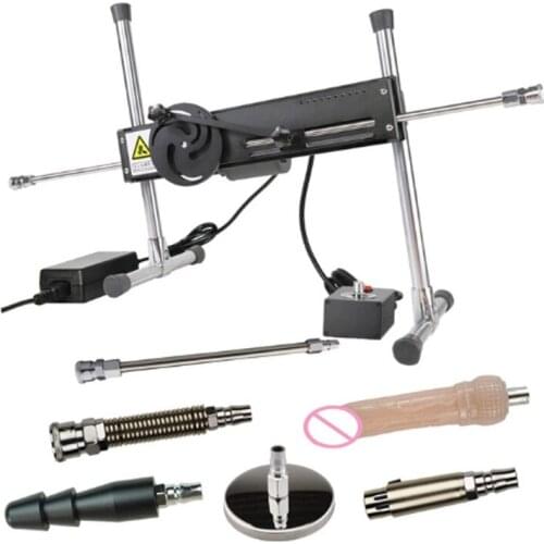 13cm stroke length adjusted sex machines for adults toys sexoshop machine With 9.2‘’ Huge Dildo 120w strong motor love machine