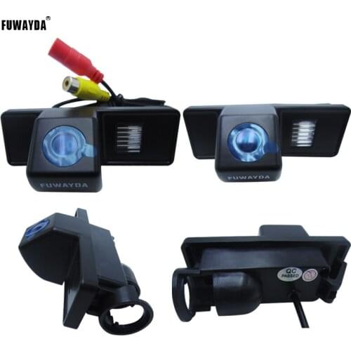 FUWAYDA Night Vision Auto New LED Night Vision car camera RearView Reverse color parking CCD Camera For Mercedes-Benz Vito Viano