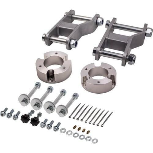 Front Coil Strut Spacers Shackles Suspension lift Kit For Nissan Navara D40 4WD 2004-2015