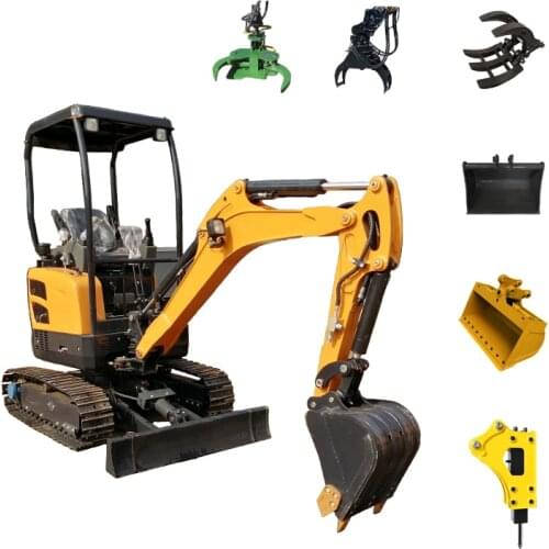 CE EPA approved tailless mini excavator with KUBOTA engine for sale