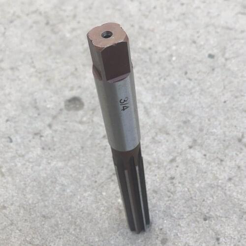 Inch Reamer Set Cutting Diameter 3/4'' Precision Alloy Steel Straight Shank Hand Tools