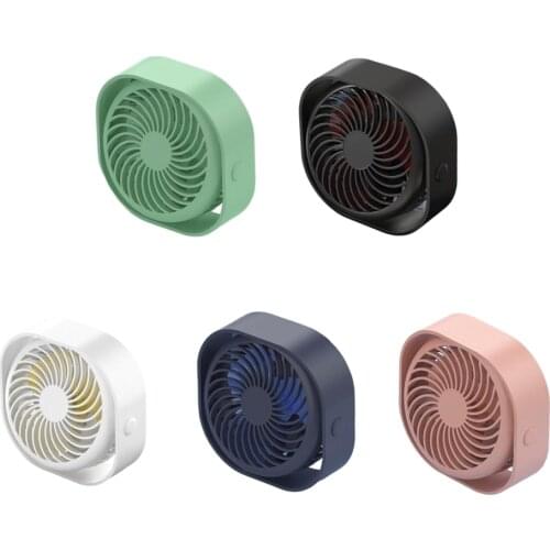 Desk Fan, USB Fan Electric Fan Desktop Quiet Fan Portable Mini Fan with 3 Speed Strong Wind Great for Office, Home