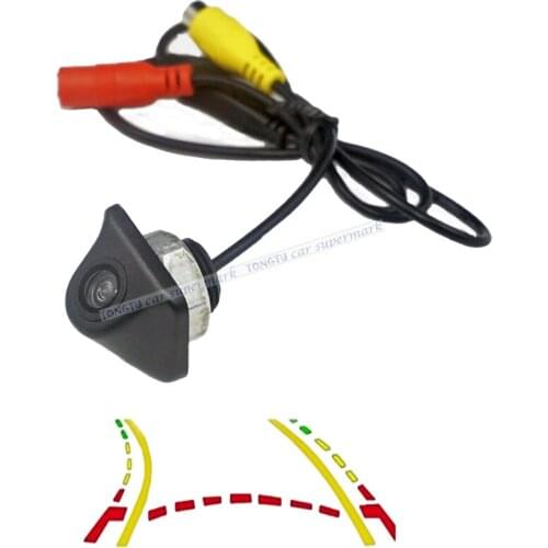 CCD Intelligent Dynamic Trajectory Tracks Rear View Camera Universal Backup Reverse Parking Camera For DVD Monitor