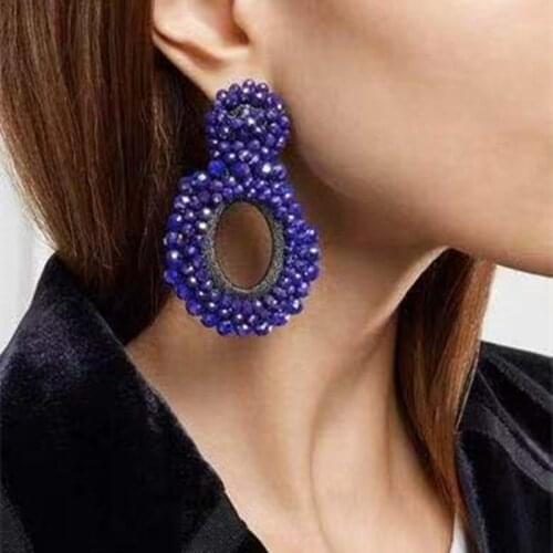 Siqi Earrings With Stones
