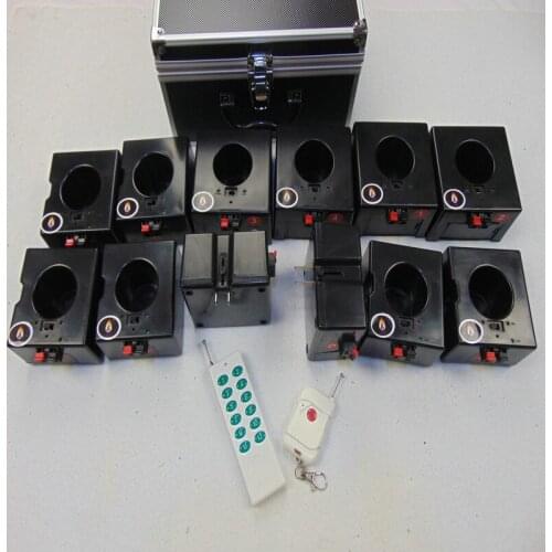 CD12 DMX Stage Light 12 Cues Fireworks LINE Speci New Style Adjust Different Time Christmas Gift Electric Wire Controller Remote