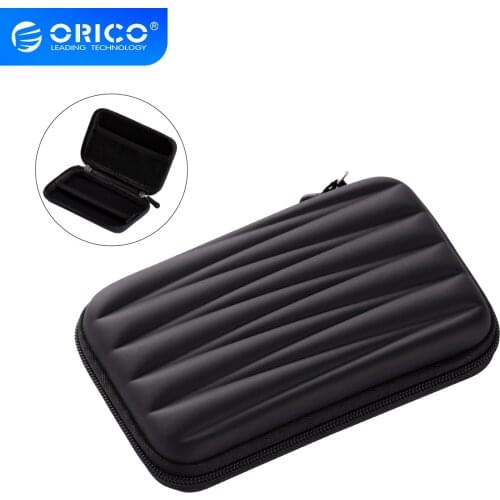 ORICO 2.5 Inch HDD Bag Hard Disk Case Zipper Pouch Mini Powerbank EVA Box Carrying Case Electronic Organizer for Samsung