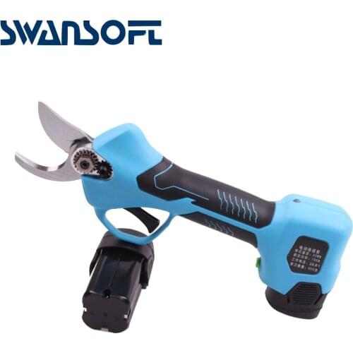 SWANSOFT 16.8V Lithium Battery Cordless electric pruning shear garden scissors secateurs