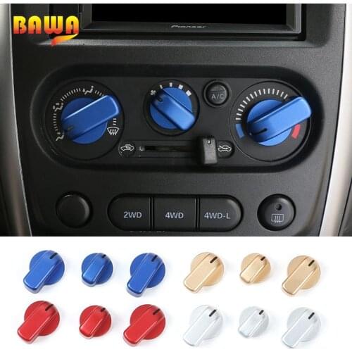 BAWA Interior Mouldings for Suzuki jimny 2007-2017 AC Switches Decorative Cover Accessories for Suzuki jimny
