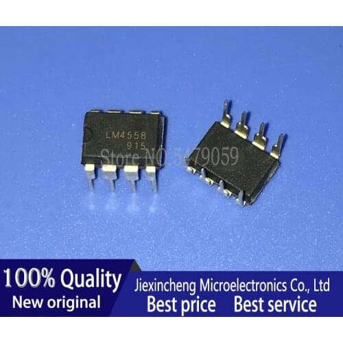 20PCS LM4558N LM358N LM393P DIP8 New original